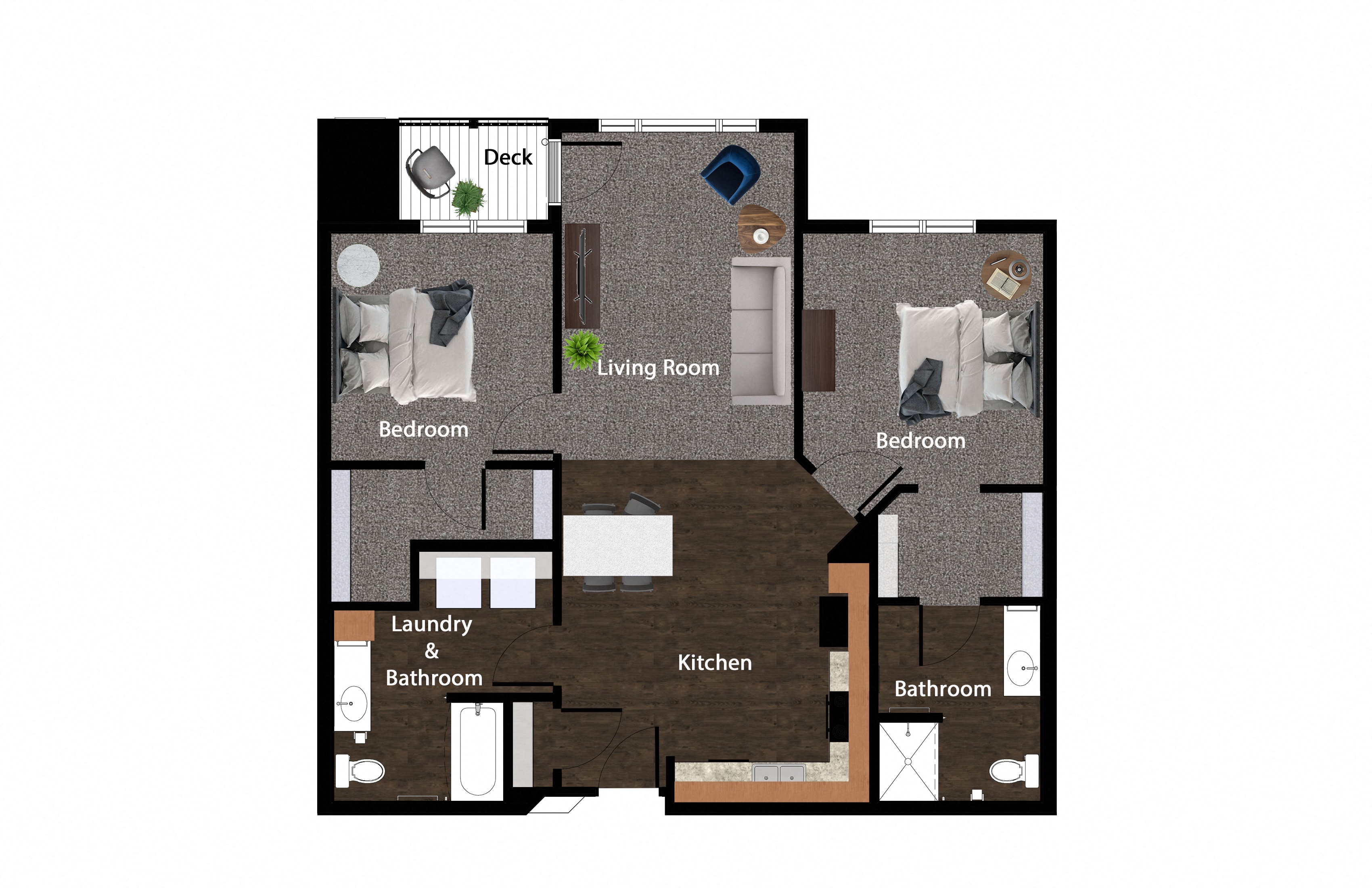 Floor Plans of Connex Apartments in St. Michael, MN